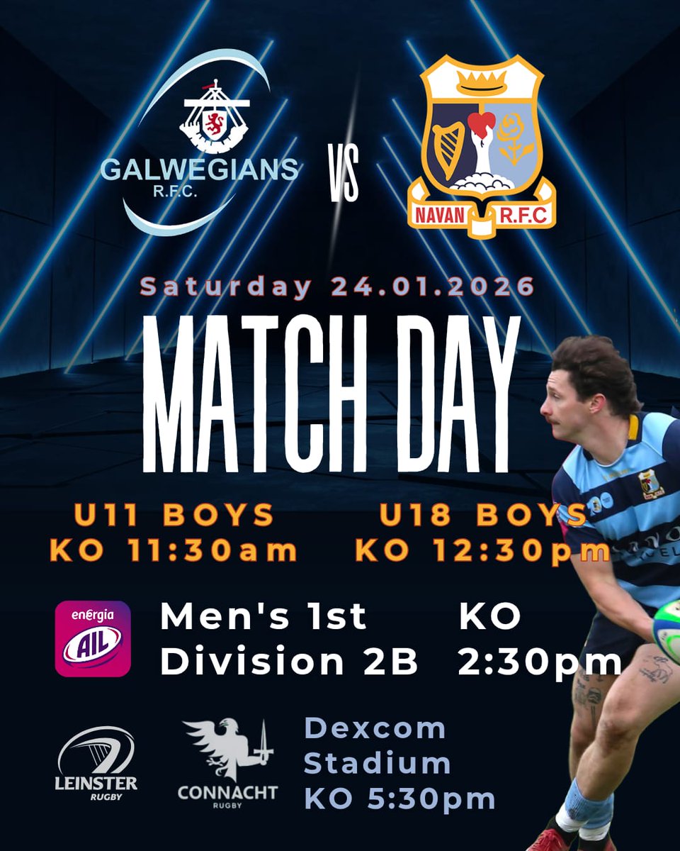 Navanrfc's tweet photo. NAVAN RFC IN GALWAY β A Full Day Of Rugby This Saturday
β¬οΈ
https://t.co/JFGeRtzq8w
#EnergiaAIL #CONvLEI #URC https://t.co/9yIorNHZ1D