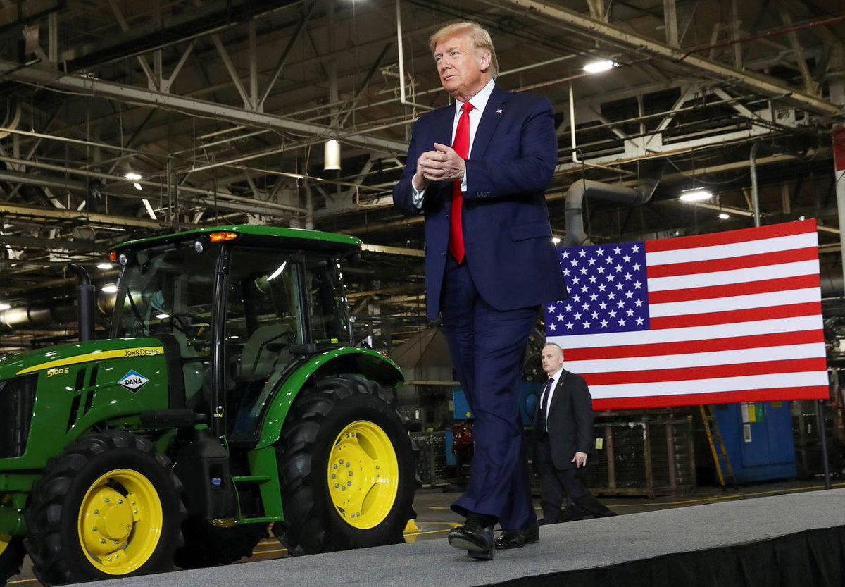 GrainStats's tweet image. As a candidate for President, I pledged to support our ethanol industry and to fight for the American farmer like no President has ever fought before.

- Donald Trump, June 11, 2019