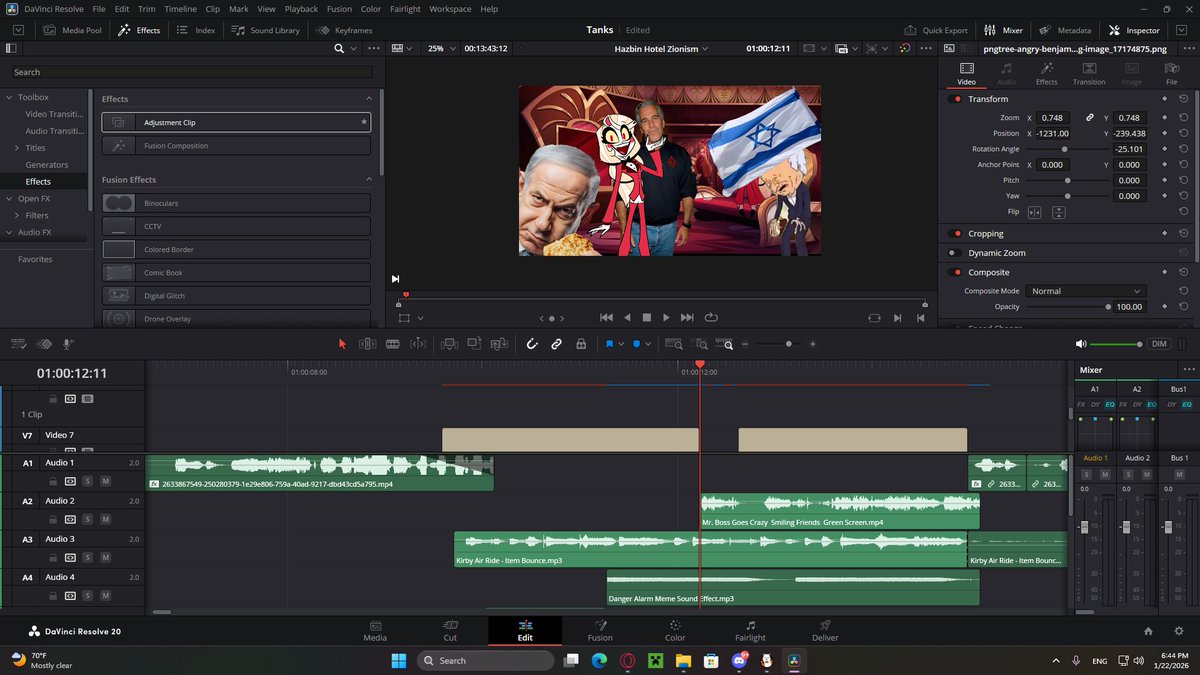 Working on my next video guys I have high hopes for this one!