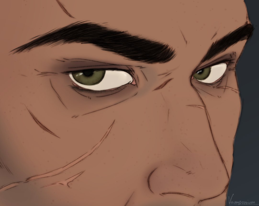 Vamponium's tweet image. he has the prettiest eyes ever 
#DOOM #doomslayer