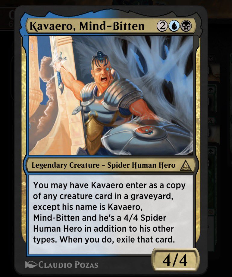 Alchemy Event 7-1
墓地に落としてカブァエロを持ってこれるのは良くない( ･᷄ὢ･᷅ )
 #MTGA_Alchemy