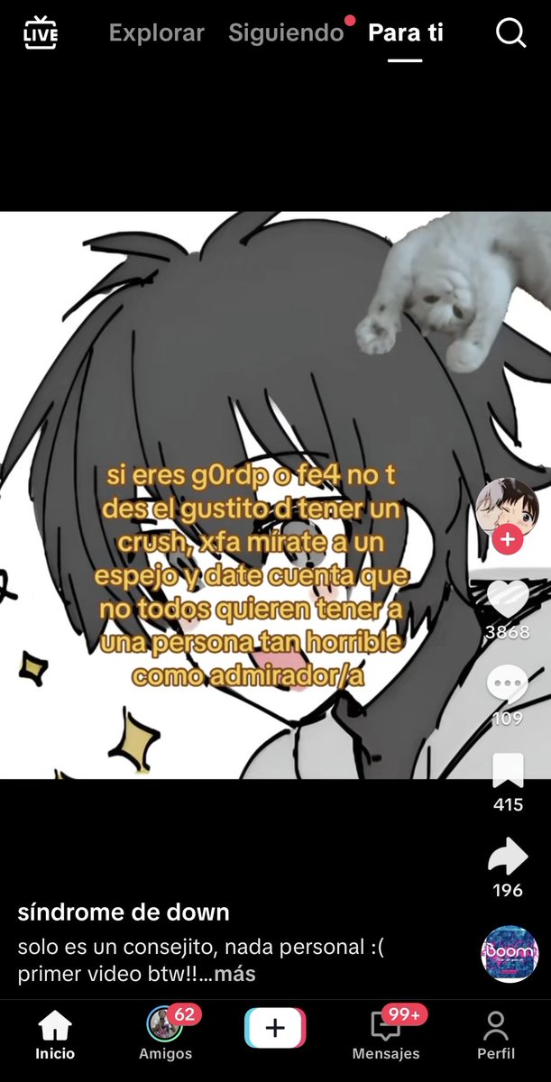 Depmisfit's tweet image. El tipo de videos que me salen cuando me siento mal