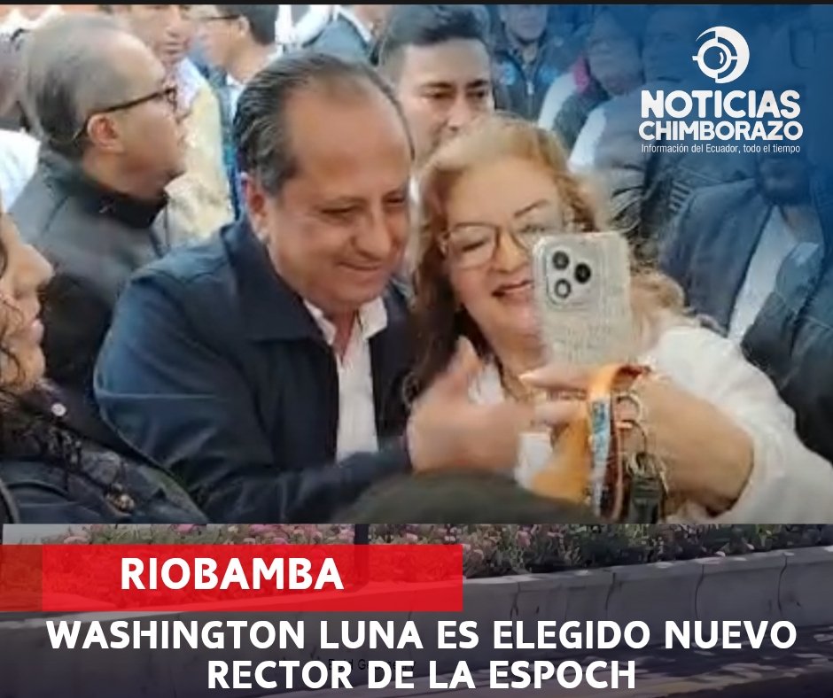 #Riobamba
#Elecciones <a href="/EspochRio/">ESPOCH</a> eligió a sus nuevas autoridades. Conozca más: facebook.com/share/p/1CSp11…