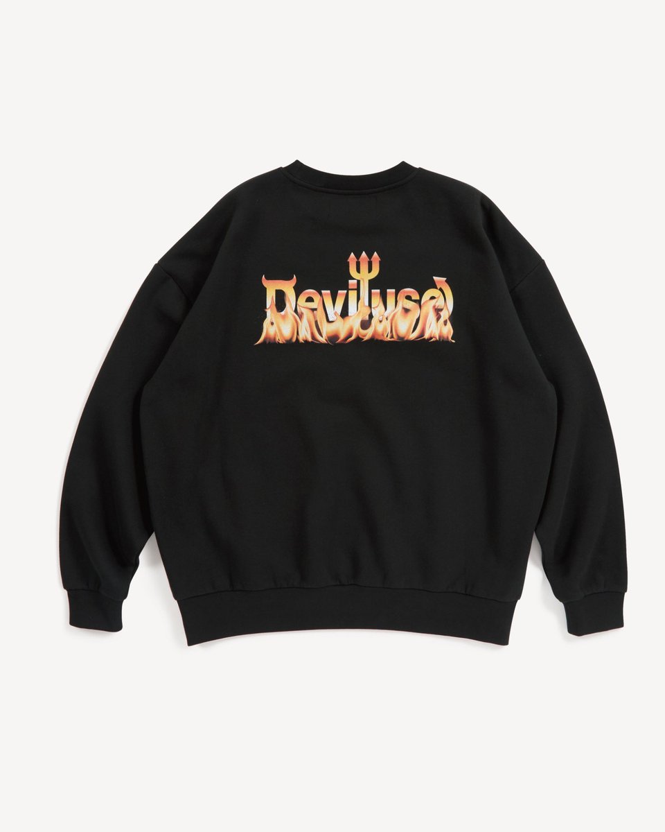 2026 Spring/Summer 【Vol.03】 •Flame Logo Crewneck• ［Color］Blue