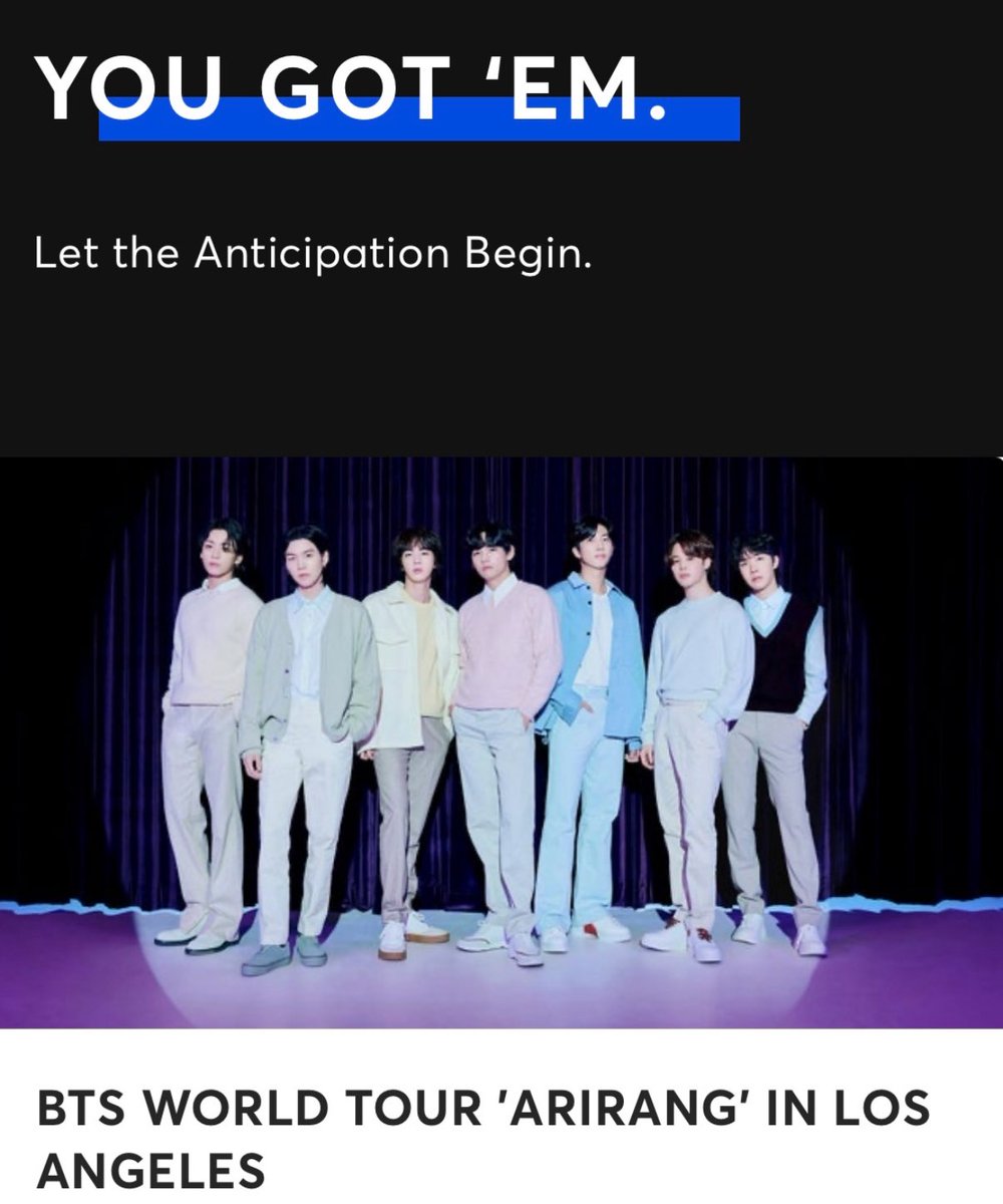 ERMY IS SEEING BTS!!✨ tweet media