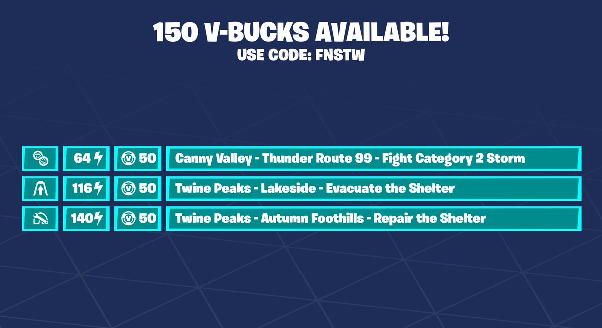 Fortnite STW News tweet media