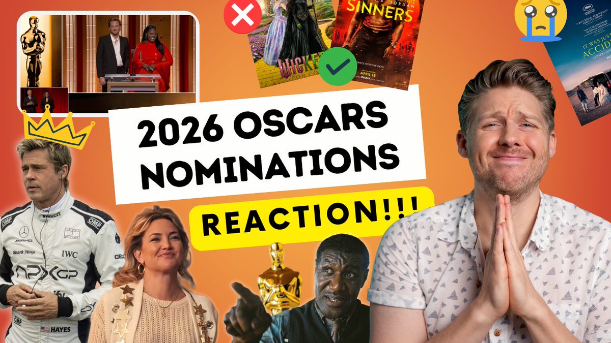 ryan_casselman's tweet photo. I think I’ve said “Avatar…in costumes…” like 40 times this morning. Definitely put that on the list of ‘most random and unexpected nominations of all time’. Here are my reactions!! 🙃 https://t.co/at6OjtrFMQ https://t.co/ki159ZbvPm