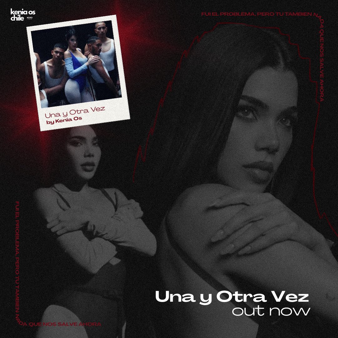 “Una y Otra Vez” de Kenia OS ya se encuentra disponible en todas las plataformas digitales! 💙🦂