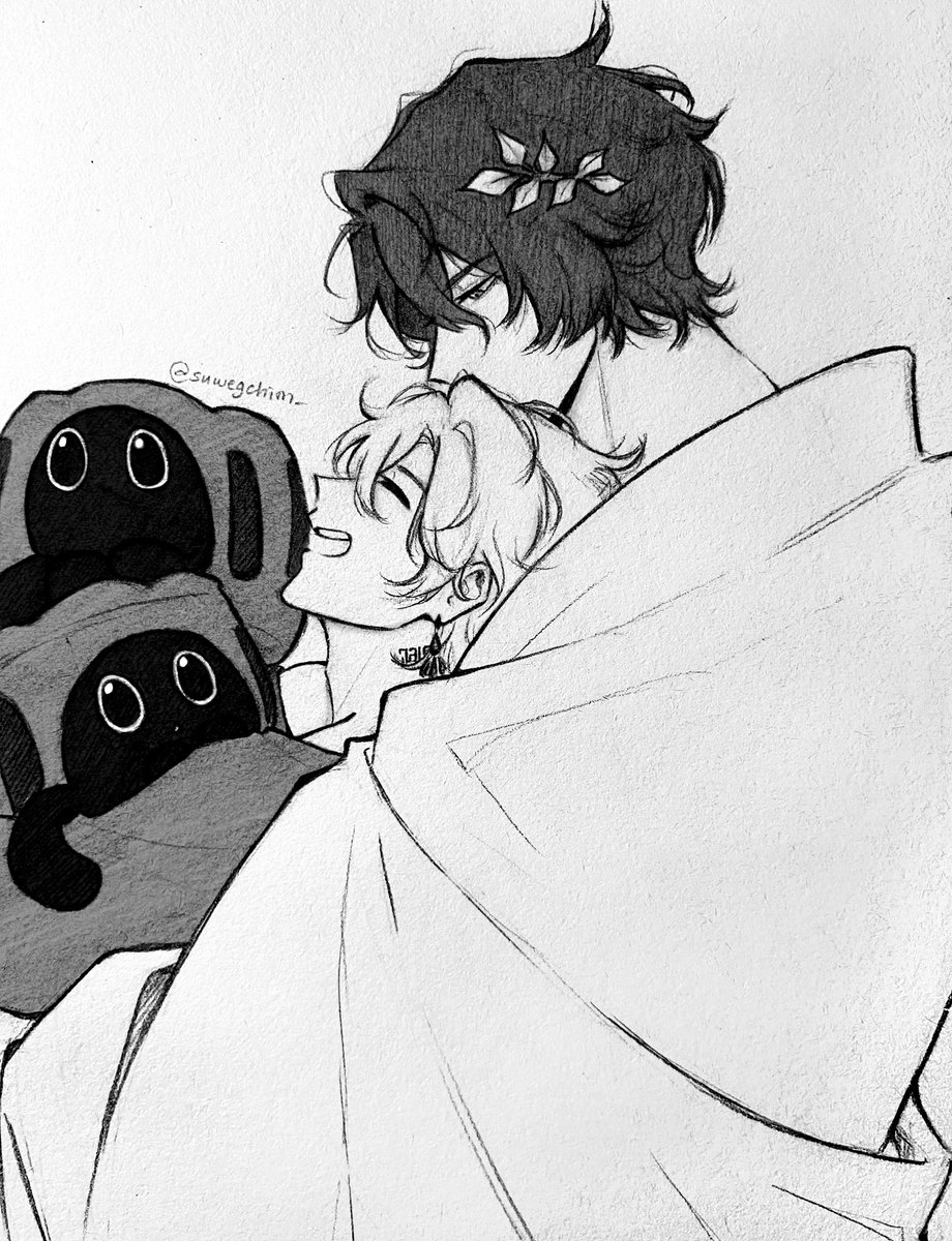 Kq09_iq's tweet image. “Did you sleep well Doc?”🛁🦚
 #ratiorine #HonkaiStarRail