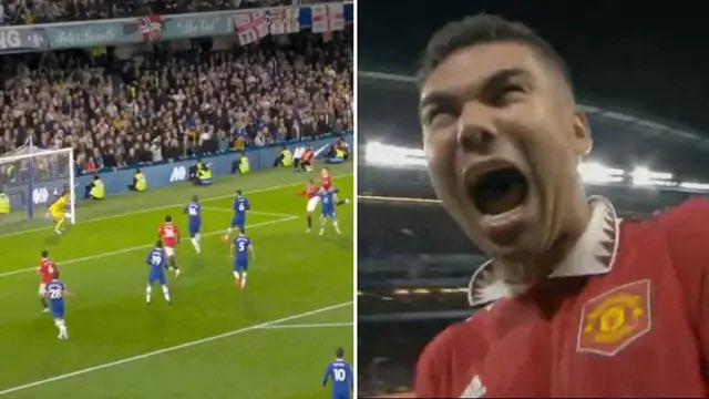 ManUtdFanViews's tweet photo. @AbsoluteBruno Being at Chelsea away when scored the last minute equaliser and went mental with the fans https://t.co/nBSohYyCTA