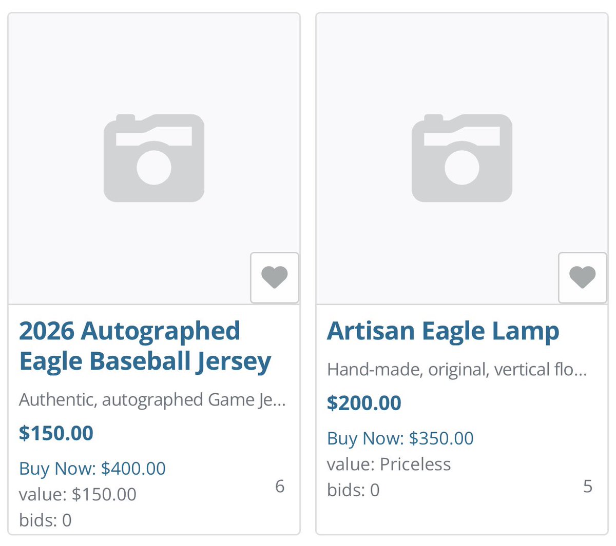 euEagleBaseball's tweet photo. The Silent Auction link for First Pitch Casino Night is now live! Fans can now bid on these awesome items! Winner will be announced on Saturday night! If unable to attend in person, fans are still allowed to bid on these items from home! @edgewoodeagles 

https://t.co/TYumgvDtcj https://t.co/K7mElJU1zm