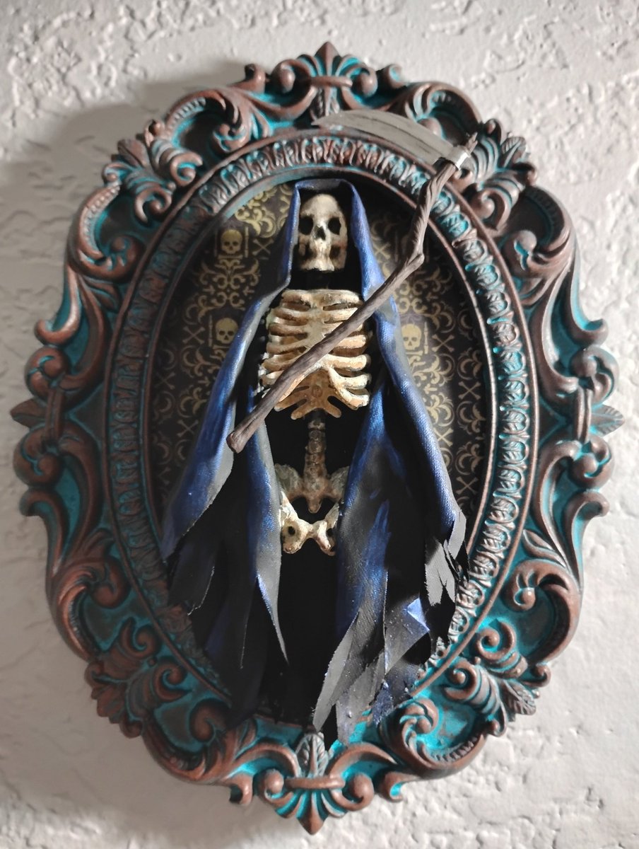 Kat_AiA's tweet photo. Finished my latest reaper. https://t.co/ilQprsXNQS