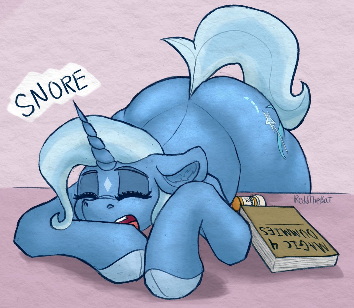 ReddTheBat's tweet image. great and powerful "studying"