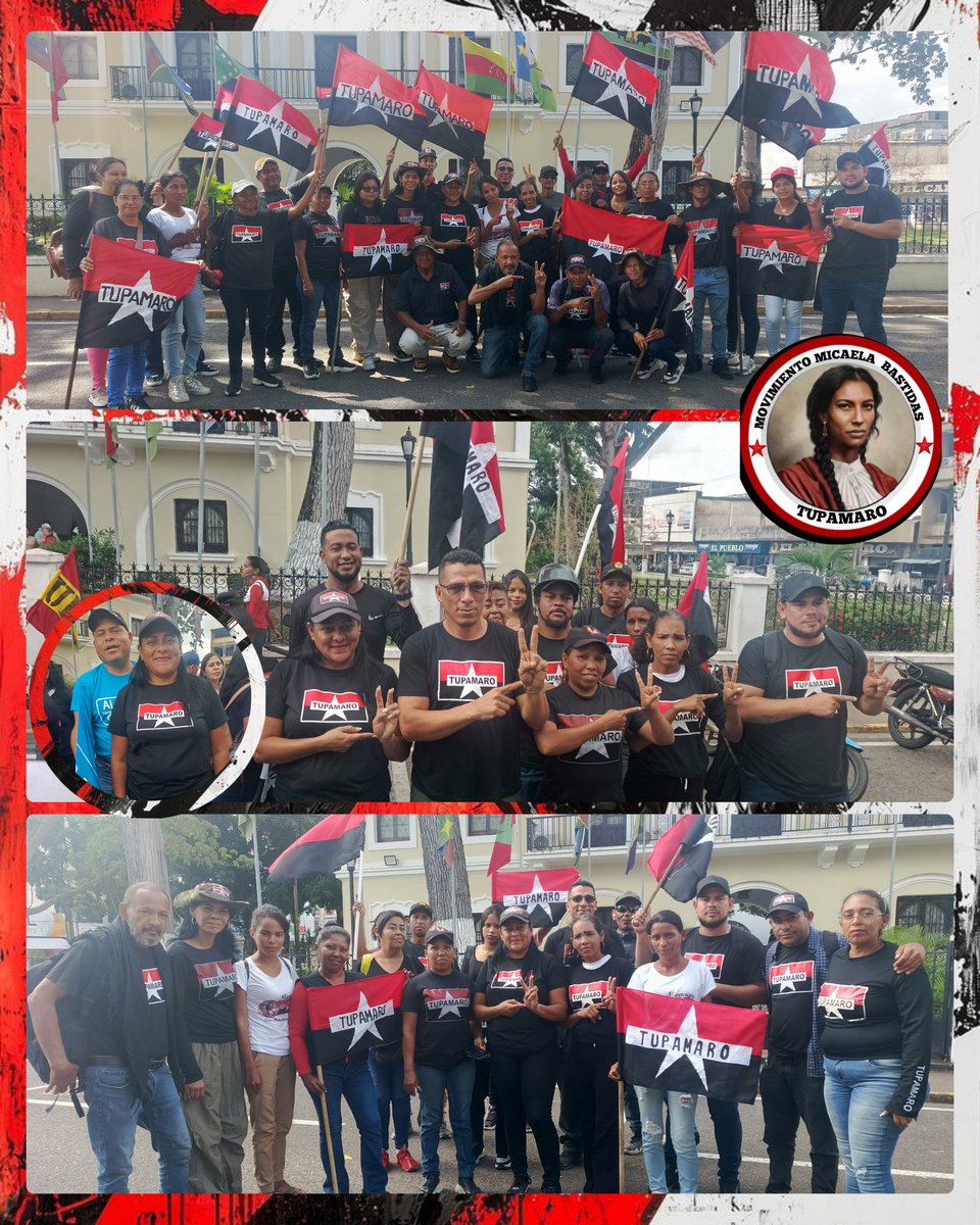 Secretaria Nacional Femenina del Movimiento Micaela Bastidas Denise Anton participó Junto a la Militacia del Edo <a href="/MonagasMRT_/">MonagasRebeldeMRT</a> en el pronunciamiento de respaldo a nuestro presidente Nicolás Maduro y Cilia Flores en la Plaza Bolivar del Mcpio <a href="/MaturinMrt/">@Municipio. Maturín_ MRT</a> 
<a href="/NicolasMaduro/">Nicolás Maduro</a>