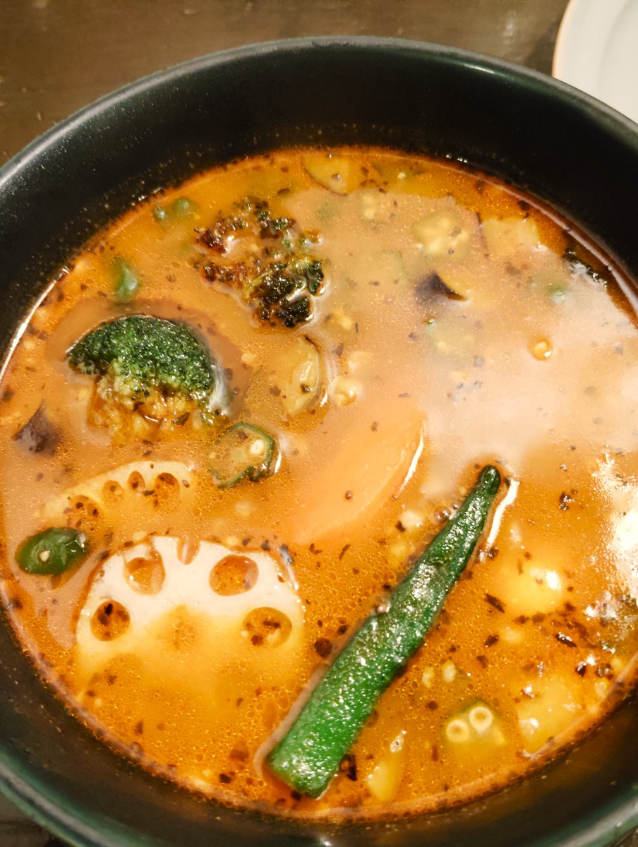 おはようございます。銭函5丁目は晴れ🌞

昨日は カレーの日🍛夕食は近所のSAMAさんで納豆キーマカレー〈辛さ3〉🔥美味しすぎました！
今年初のスープカレー、やっぱりこの組み合わせが最強です。納豆キーマしか勝たん👊

#企業公式が朝の挨拶を言い合う
#企業公式相互フォロー