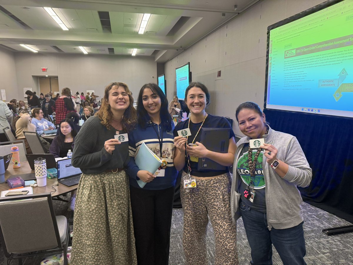MrsMookEDU's tweet photo. I have truly enjoyed learning @CFISDReadAcdmy and deepening my understanding of the science behind reading. I feel more confident in my ability to support students, have built meaningful connections, and even enjoyed some friendly competition—especially since my team won today. https://t.co/qit5vRiaPA