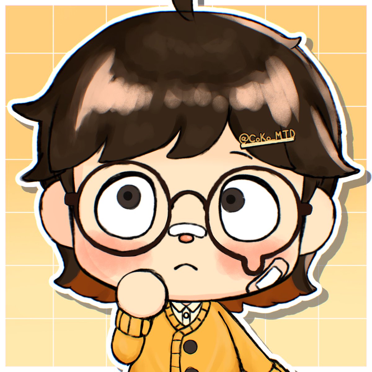 某森風のアイコン絵描いてみた🌳