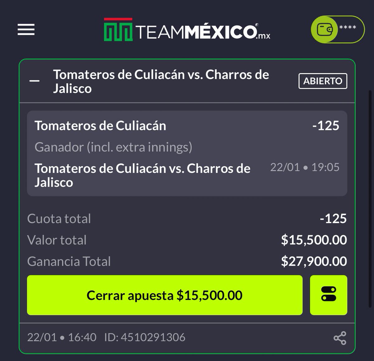 FINAL #LMP 🇲🇽⚾️

Hoy voy con los Tomateros de Culiacán, Lorenzo Bundy, Joey Meneses y Estevan Florial. 

TOMATEROS ML 🍅