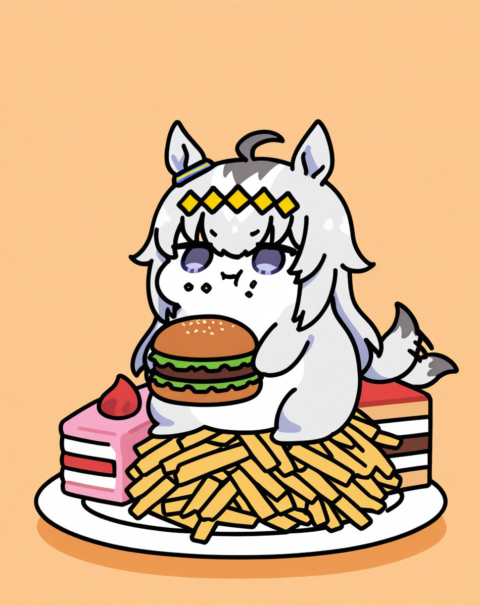 uB95A7tobA17057's tweet image. これはおやつをたべるオグリイタチ