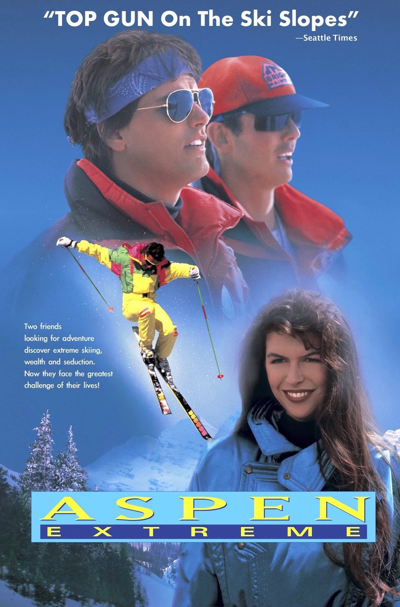 RetroNewsNow's tweet image. 🎬 ‘Aspen Extreme’ opened in theaters 33 years ago, January 22, 1993