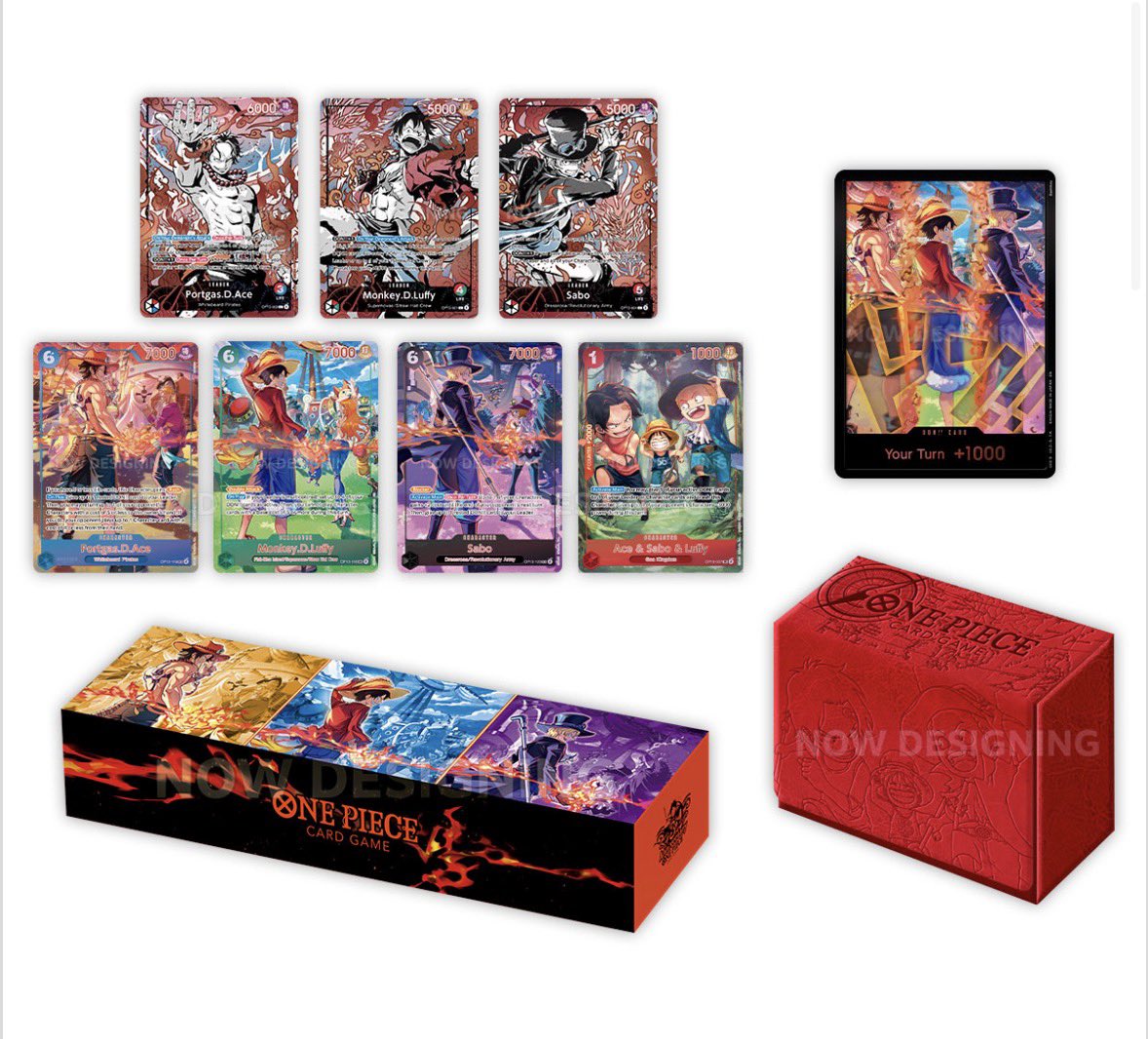ONE PIECE CARD GAME English Version 3rd Anniversary Set US$‌120.00