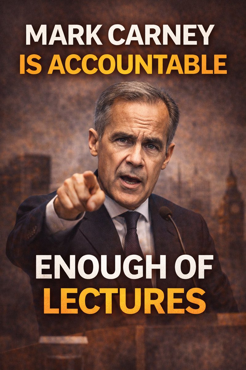 🇨🇦 Canada is failing its citizens. 🚨

While <a href="/MarkJCarney/">Mark Carney</a> gives polished speeches in Davos , at home:

• Poverty 10.2% (4M people) .. up 3 years🙇🏻

• Unemployment 6.8% (+73K); youth –27K jobs 👷‍♂️

• Housing short 658K units 🏚️

• Productivity <½ the U.S. 📊

• Food banks 2.2M