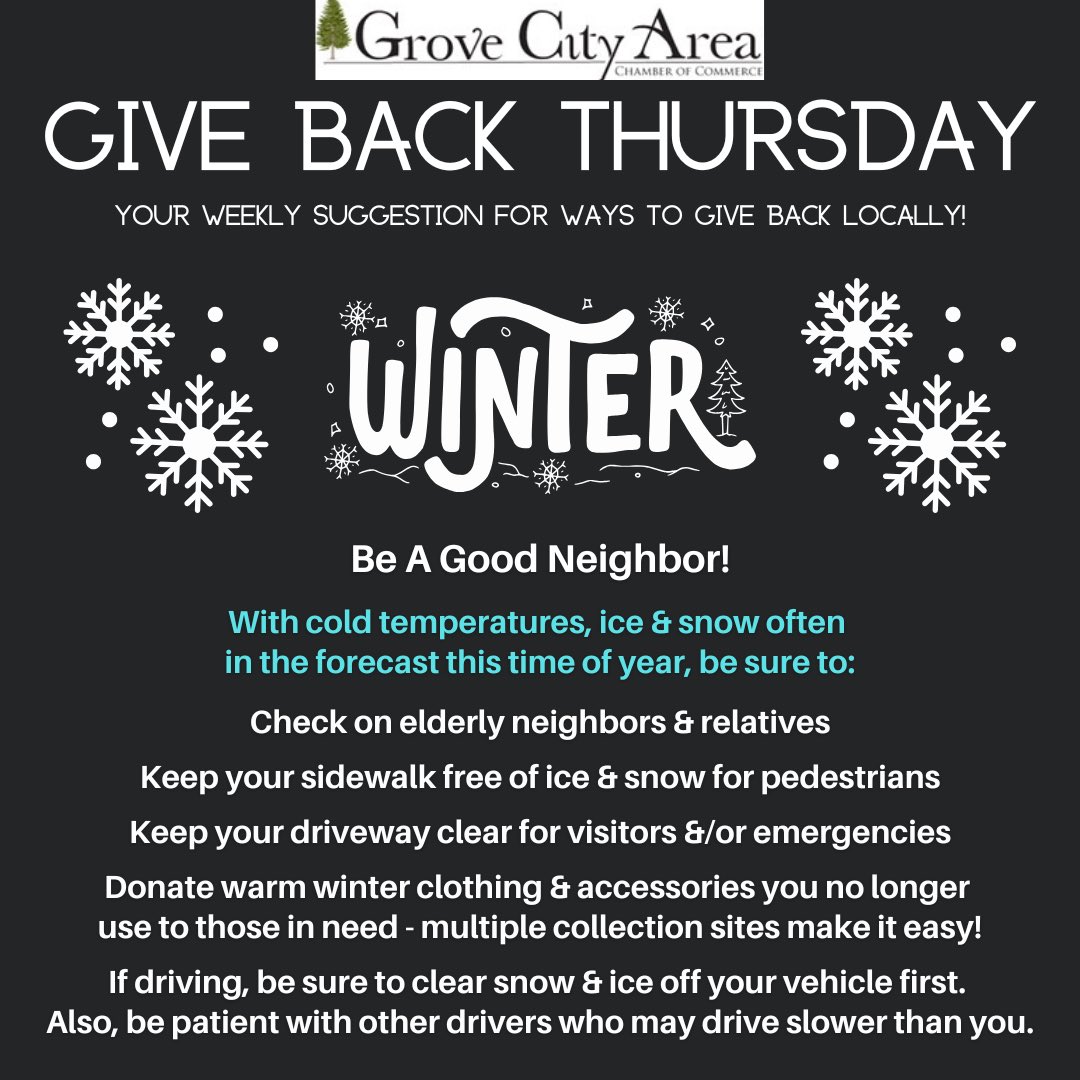 Grove City Area Chamber of Commerce tweet media
