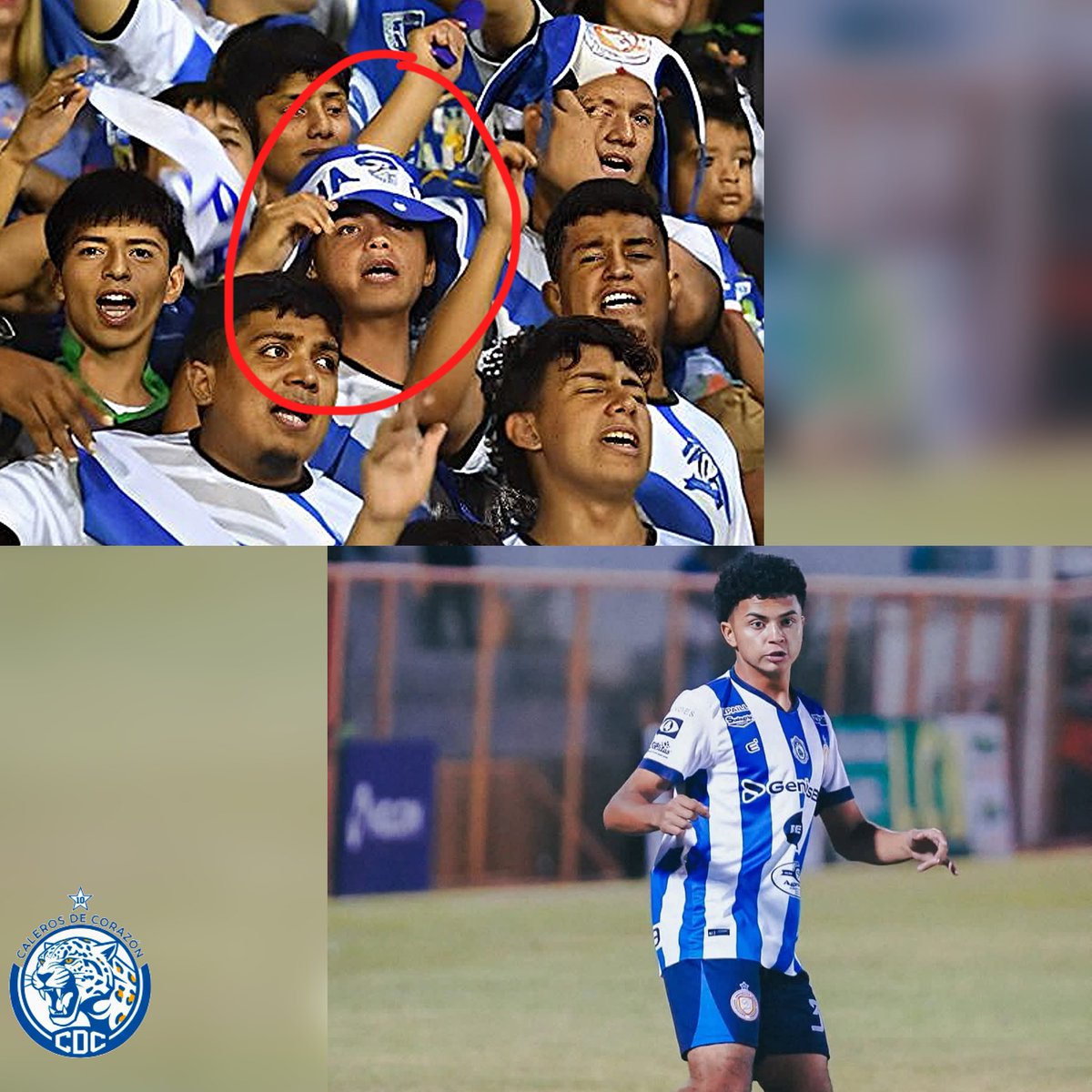 Un día lo estas alentando en la grada , y al otro defendiendo su camiseta en la cancha.💙Ⓜ️🤍

Un Hincha Más Debutó Anoche En El Calero con la camiseta del Jaguar.🐆💙🔥

¡Felicidades Y A Seguir Trabajando Toñito!👏🏻Ⓜ️