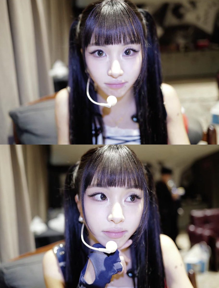 voyd0423's tweet image. Green grape Chaeyoung. Not much has changed.