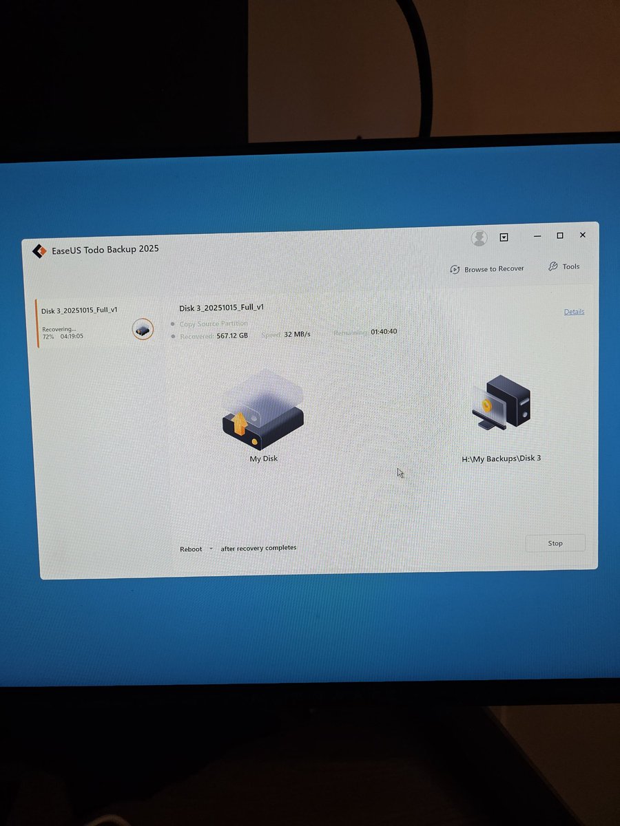 MeleeToffee's tweet photo. That being said, creating a system image back up of my C drive has been a godsend, and I can avoid Windows 11 whenever I choose. https://t.co/7mwcRLL12s