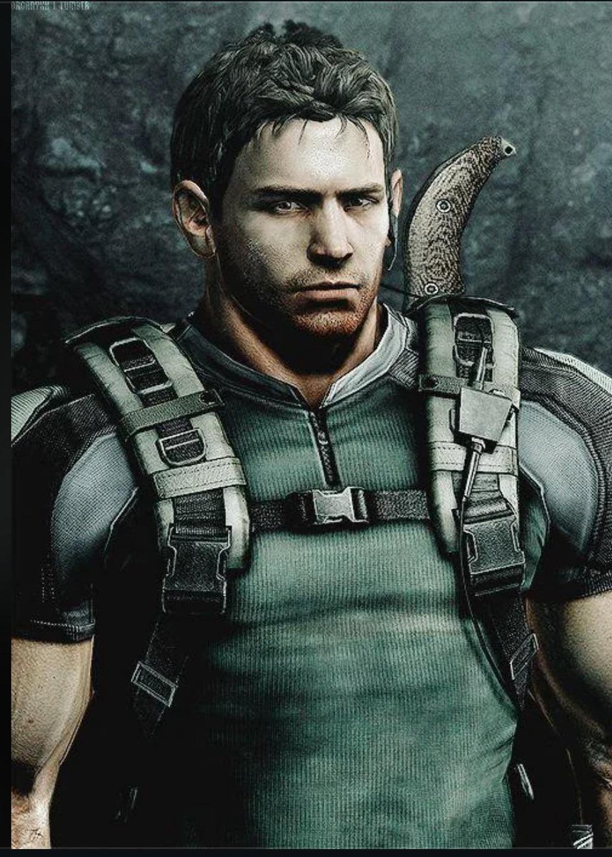 <a href="/residentjevil/">J ✿</a> This is my Chris Redfield (ignore the Wreck It Ralph arms)