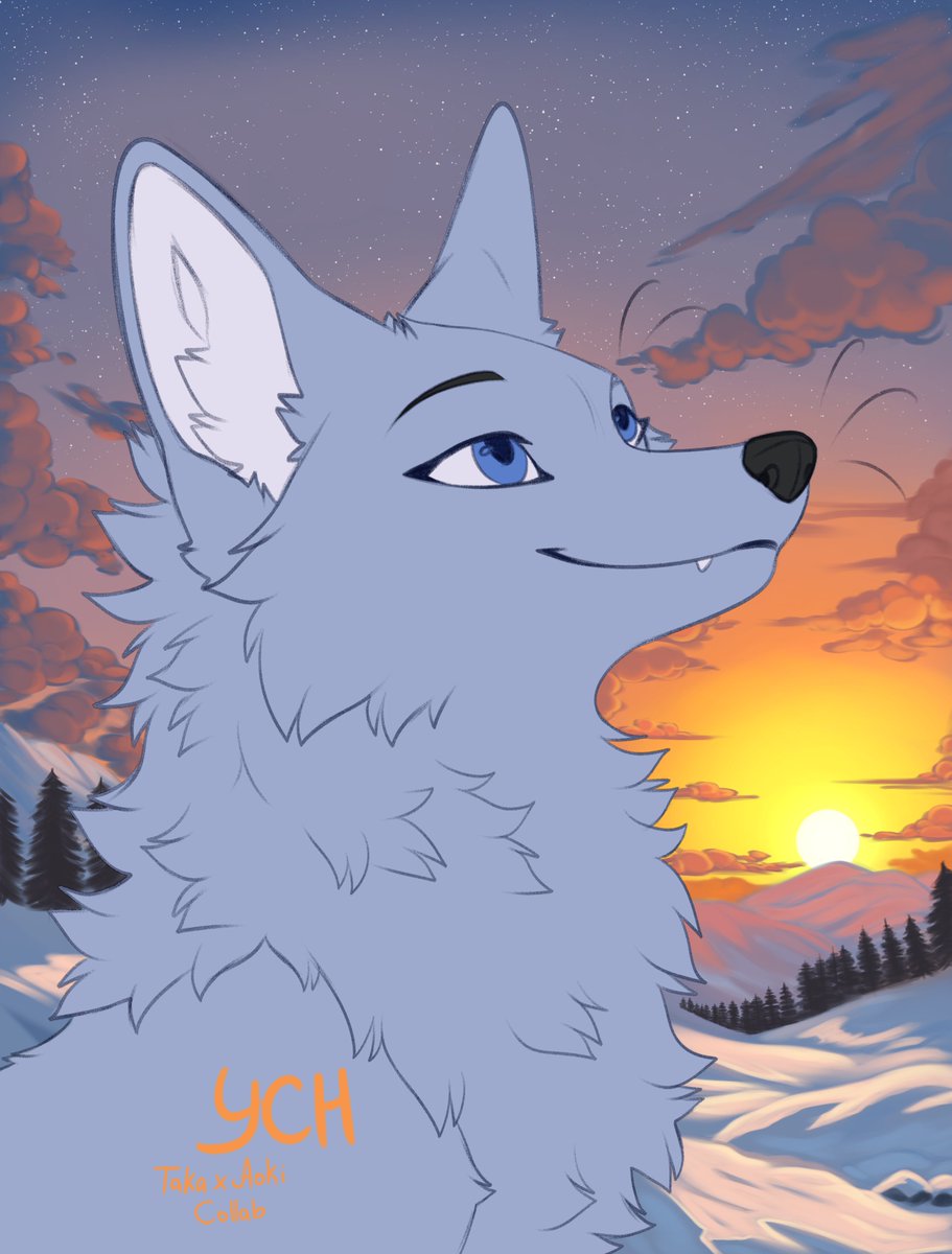 🎇 New YCH portrait 🎇

Collab with <a href="/Saymeowwwwww1/">Aokigahara</a> 💞

furaffinity.net/view/63749933/

#feral #furry #art #portrait