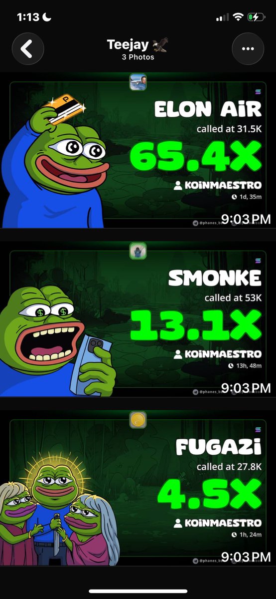 Bhig_Teejay's tweet image. Becoming a Professional Degen Doesn’t Happen in a Day.

Here are some of my recent memecoin trades with real PNL results, This is what happens when you move smart, stay patient, and trust good setups.🔥💯

#DegenTrading #Memecoins #SmartMoves