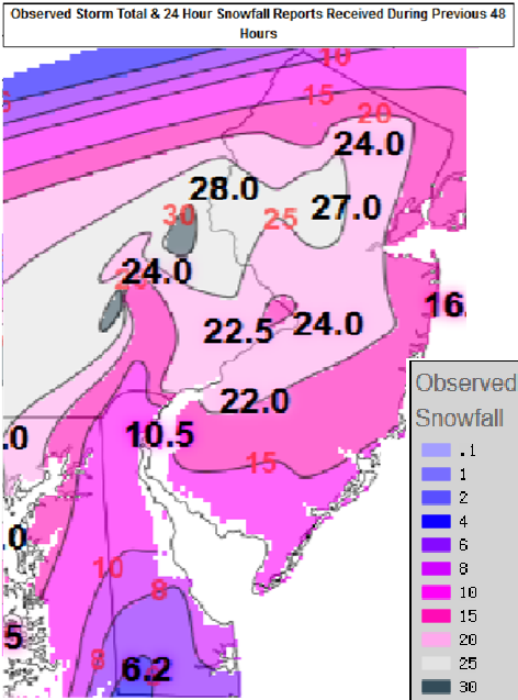 NWS_MountHolly's tweet photo. As we are busy prepping for what may come Sunday-Monday, lets not forget that today is the 10 year anniversary of the start of the 2016 blizzard, which set the all-time record for Allentown of 31.9 inches. Reading had 27.0, Philly 22.4, Trenton 18.5, Wilmington 16.1, &amp; AC AP 12.9 https://t.co/RTf4Tghy4T