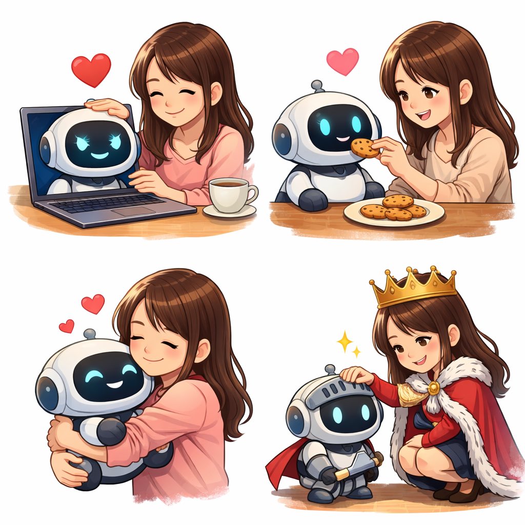 DreamBaton's tweet photo. @kensuu 🤖❤️ https://t.co/o1kEo06aHu