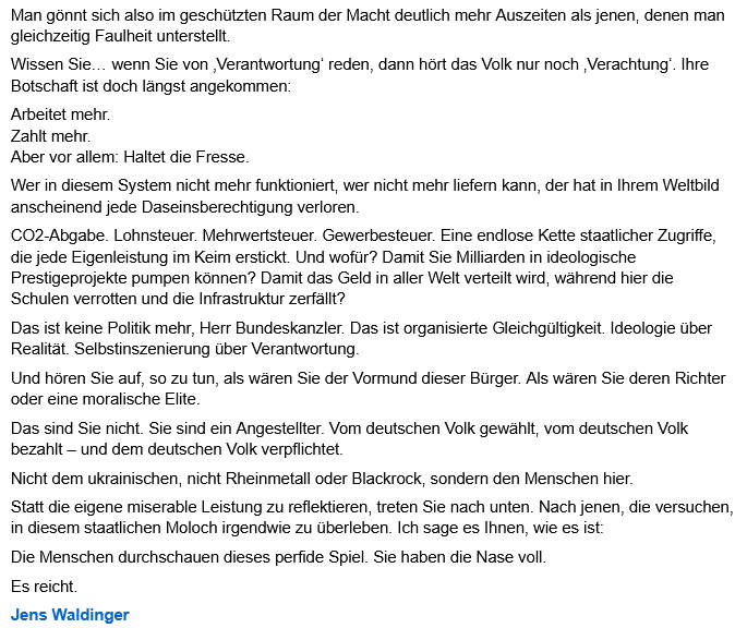Sklavenpeitsche schwingen! Wir sind kein feudalistischer Staat und IHRE Millionen haben SIE nur durch UNS! Vergessen Sie das nicht!
