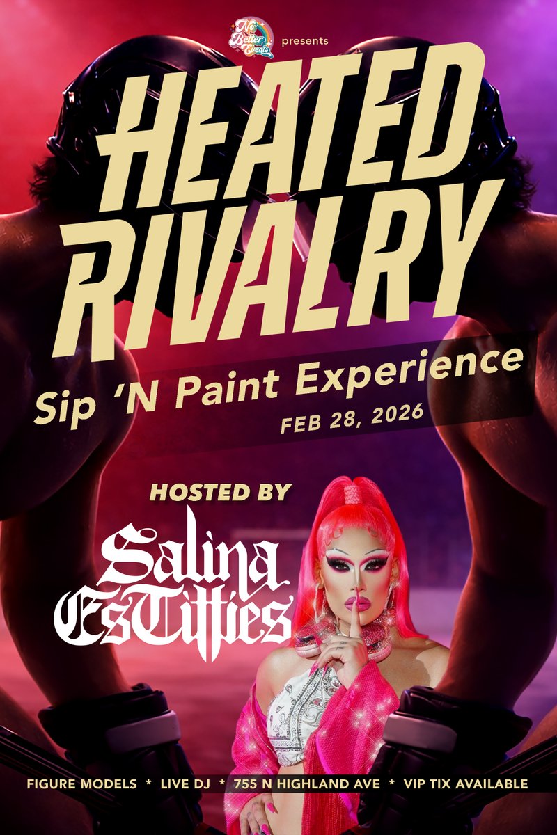 We're back! This time it's a #heatedrivalry themed Sip N' Paint hosted by <a href="/SalinaEstitties/">Salina EsTitties</a>