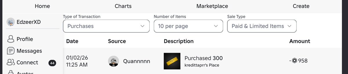 SpiderDagger's tweet photo. @BibInBox @roblox_fess Maap, kmrn pas report blg gmn ke robloxnya?
Karena kmrn ini aku lost 958 robux kan, itu balik sih kurleb 2mgg
Mereka cek akun n investigasi transaksi nya https://t.co/S914zAU3uY
