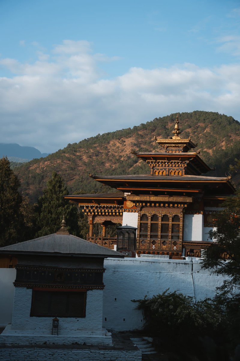 Postcards from Punakha, Bhutan.  Historic Dzongs, coursing rivers, forested slopes, and prayer flags fluttering in the breeze.
#SoVirtuoso #VirtuosoTravel #andBeyondTravel #Bhutan #seewhatliesbeyond