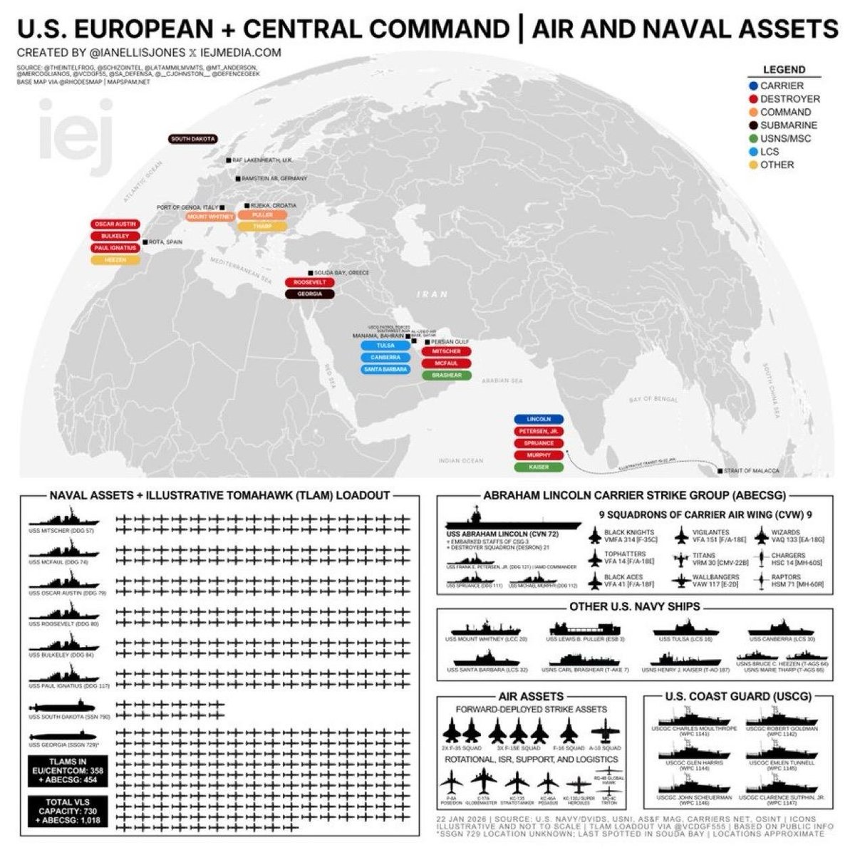 RyanRozbiani's tweet image. 🇮🇷🇺🇸 All Signs Point to the U.S. Preparing for an Attack on Iran in the Coming Days

The U.S. has now deployed more forces to the Middle East than it did in the First Gulf War, the Second Gulf War, and the Iraq War combined.

Israeli Media is also echoing this, confirming the IDF…