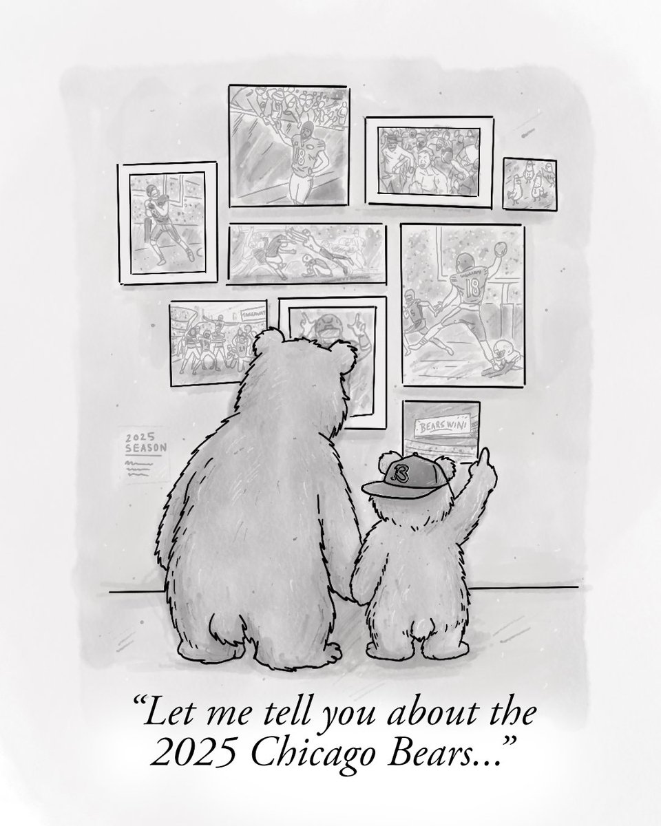 ChicagoBears's tweet image. A season to remember.