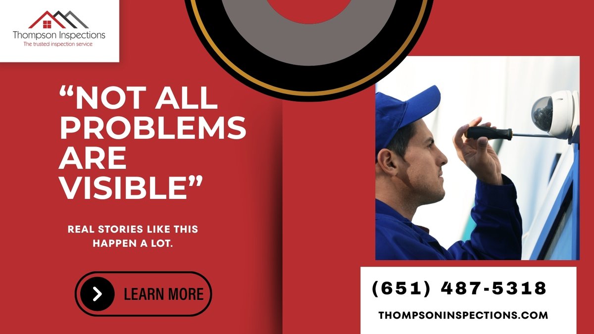 ThompsonInspect's tweet photo. Last week, a couple almost skipped an inspection because “the house looked brand new.”
 Good thing they didn’t — we found a plumbing issue that would’ve cost $4,000.

 https://t.co/2LyiwhGcBq. https://t.co/VqJCjwoozh