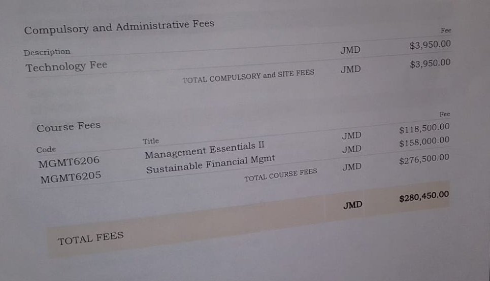 You buy your woman lashes and bag, I pay uwi every month for my woman master's degree.