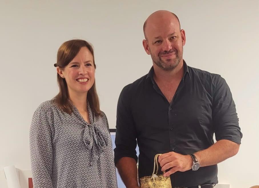 Cette semaine, Megan Bainbridge, la Consule générale d'Australie, eu le plaisir de rencontrer Christopher Gygès, porte-parole et membre du Gouvernement de la Nouvelle-Calédonie.

Cet échange leur a permis d’aborder de nombreux secteurs dont Christopher Gygès a la responsabilité