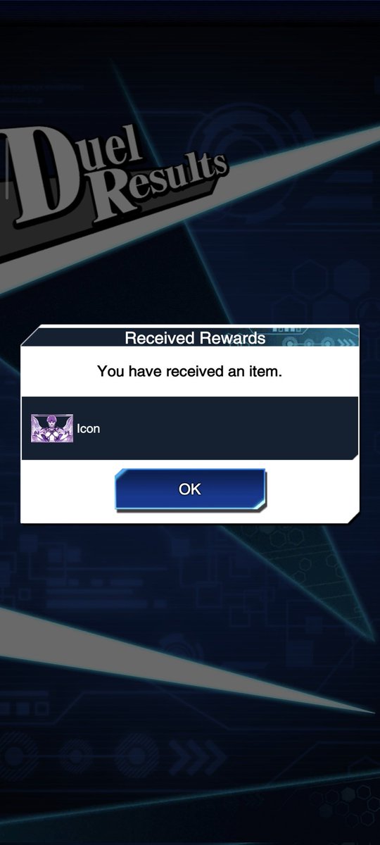 GGA1ius's tweet photo. Finally got the icon!
I need fast win deck or lose
Cons: backrow
Atleast this legacy event better than last time

#duellinks https://t.co/Z7wWpBc2yb