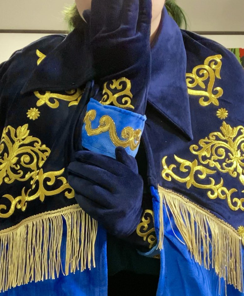 necroma888's tweet image. As my first big sewing project I made my dnd character’s cape !