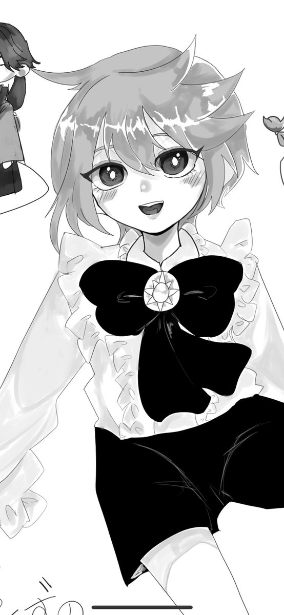 コピ本表紙できました！膝もかけました。