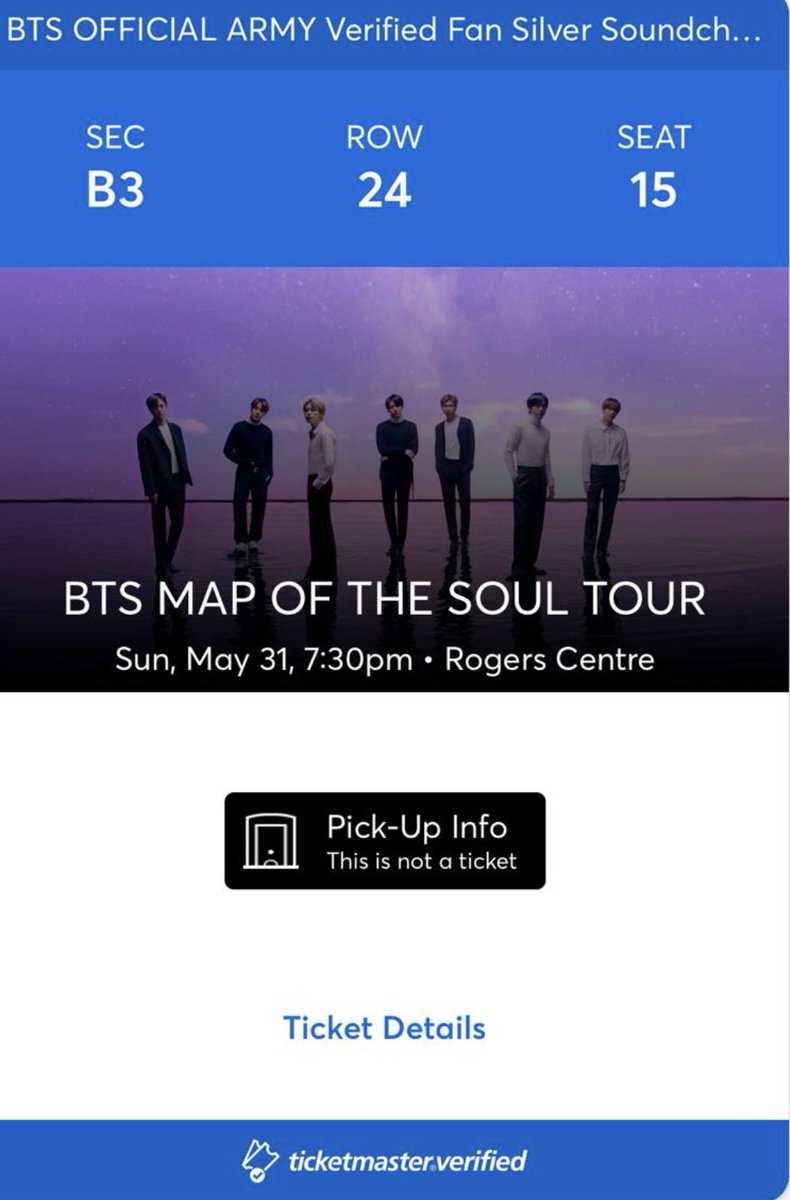 mintchoco529's tweet photo. Got tickets. Yet I still remember that time in 2020… can’t wait! #BTS_WORLDTOUR #BTS_WORLDTOUR_TORONTO https://t.co/JPb9I9lfrT