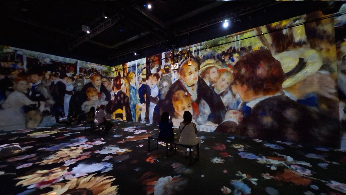 Hermosa la exposición "Monet Inmersivo" esta noche en el Centro de Experimentación del <a href="/TeatroColon/">Teatro Colón</a> centrada en Monet y los impresionistas (Manet, Renoir, Corot, Degas y otros). Excelente combinación entre arte y tecnología.
👏👏👏👏👏👏👏👏👏👏👏👏