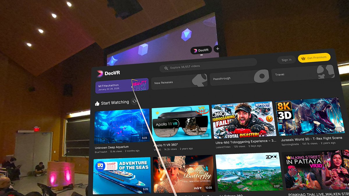 DeoVR Streaming Platform tweet media